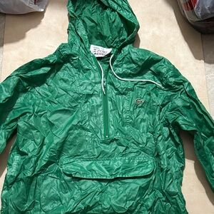Lacoste Emerald Green Hooded Jacket